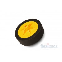 Polиращ диск с носител Flexipads Black Finishing M14 (Yellow Plate) 150 x 50