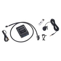 Carclever hudební přehrávač USB / AUX / Bluetooth pro Peugeot / Citroen