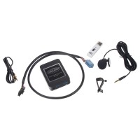 Carclever hudební přehrávač USB / AUX / Bluetooth pro Renault