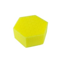 Ruční leštící aplikátor Carbon Collective HEX Hand Polishing Pad - Yellow