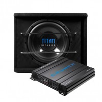 Ahifi set 20 (Hifonics TS300R + Crunch GPX600.2)