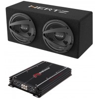 Ahifi set 26 (Hertz DBX 252.3 + Renegade REN 1000S MK3)
