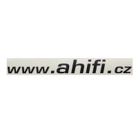 Samolepka AHIFI 200 x 22 mm černá
