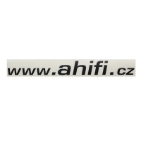 Samolepka AHIFI 300 x 34 mm černá