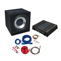 Set subwooferu a zesilovače Crunch CBP500