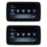 Set monitor LCD 10.8" OS Android/USB/SD cu suport pentru cotiera pentru BMW
