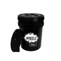Set 3 detailingových kbelíků Fictech Bucket Wash & Rinse & Wheel