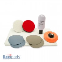 Flexipads Plastic Scratch Repair & Polishing Kit 75