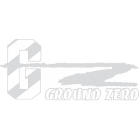 Samolepka Ground Zero Sticker Silver GZ (820 mm x 120 mm)