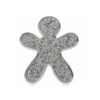 Vůně do auta s chromovým okrajem Mr&Mrs Fragrance Niki Silver Crystal - Splendido